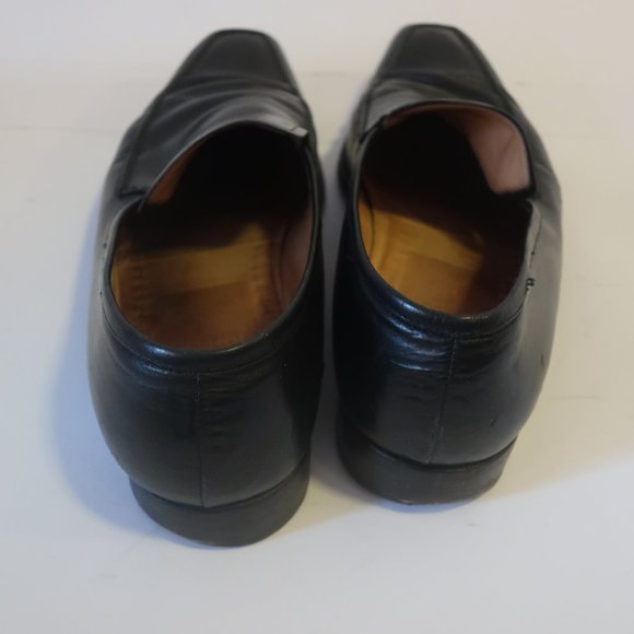 *Mens Lidfort Barneys New York Black Leather Loafer 9 - Picture 5 of 12